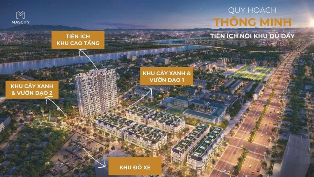 Thiết kế Mascity Bắc Giang - Tiện ích đầy đủ