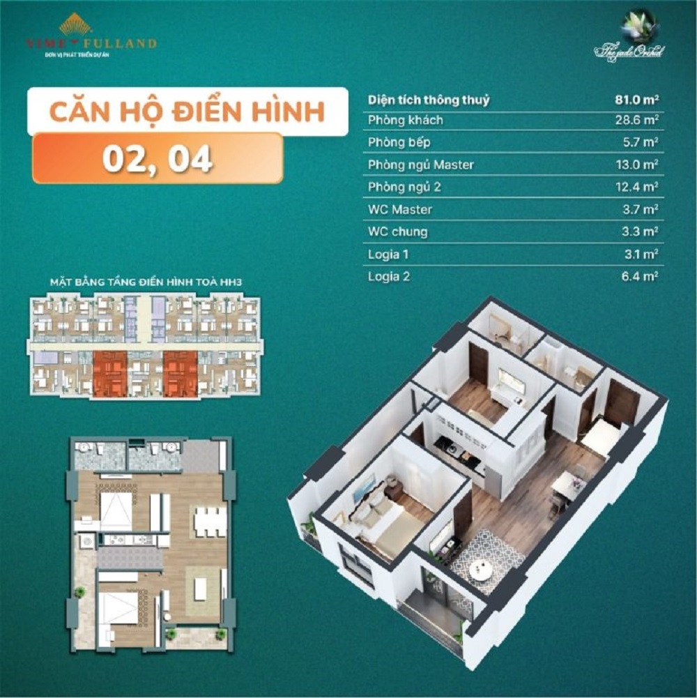 Chung cư Jade Square – Căn hộ cao cấp đáng sống giữa trung tâm Thanh Xuân 10 Thiết kế căn hộ chung cư Jade Square: Tối ưu ánh sáng, công năng và cảm xúc sống